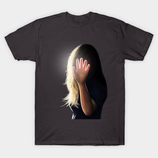 Woman painting T-Shirt by ilhnklv